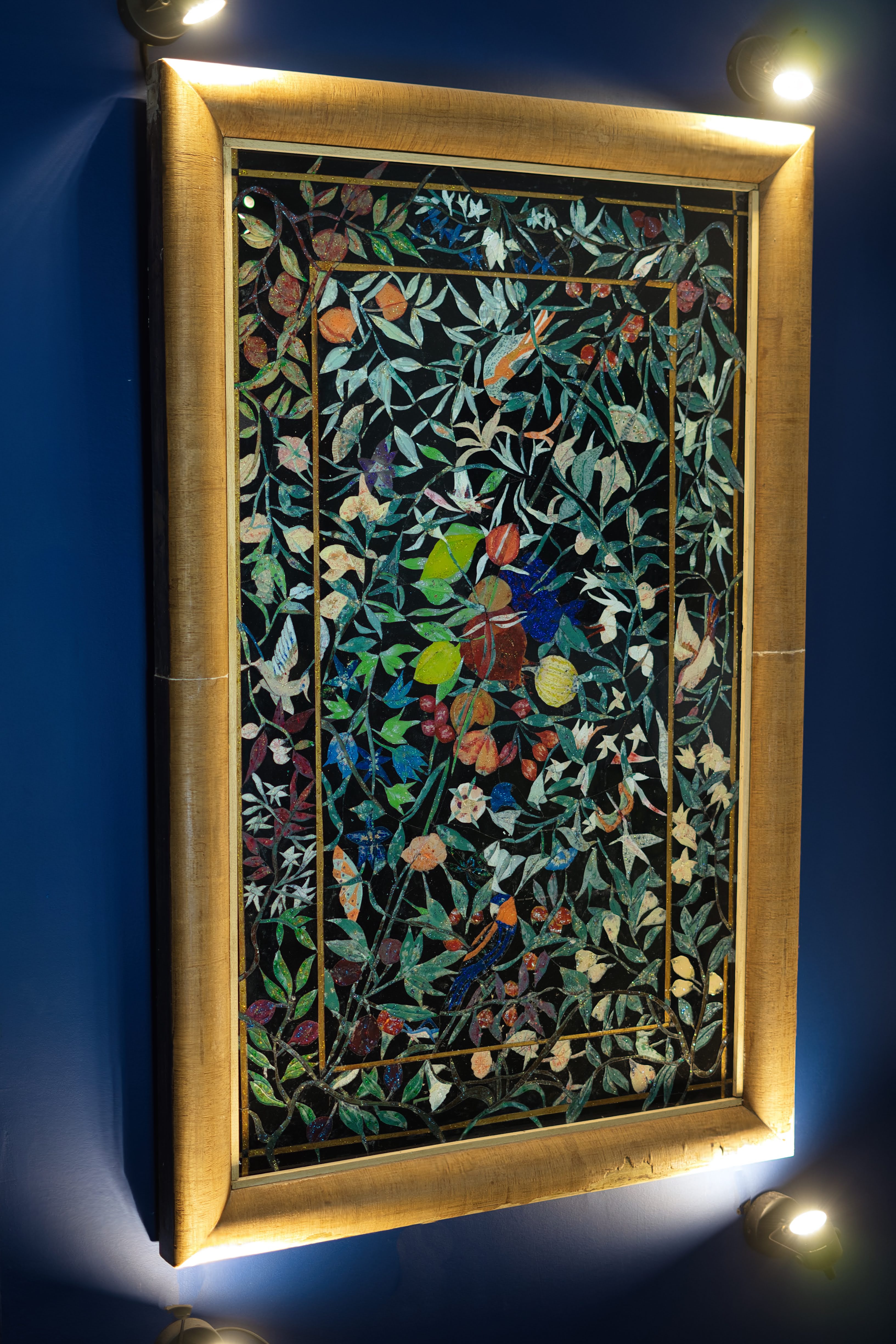 Flore — Marqueterie de verre Norbert Alali Artiste