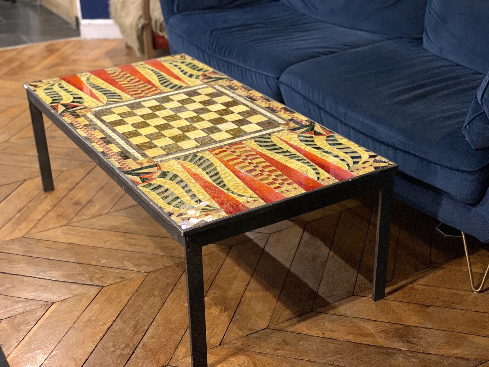 Mobilier — Marqueterie de verre Norbert Alali Artiste