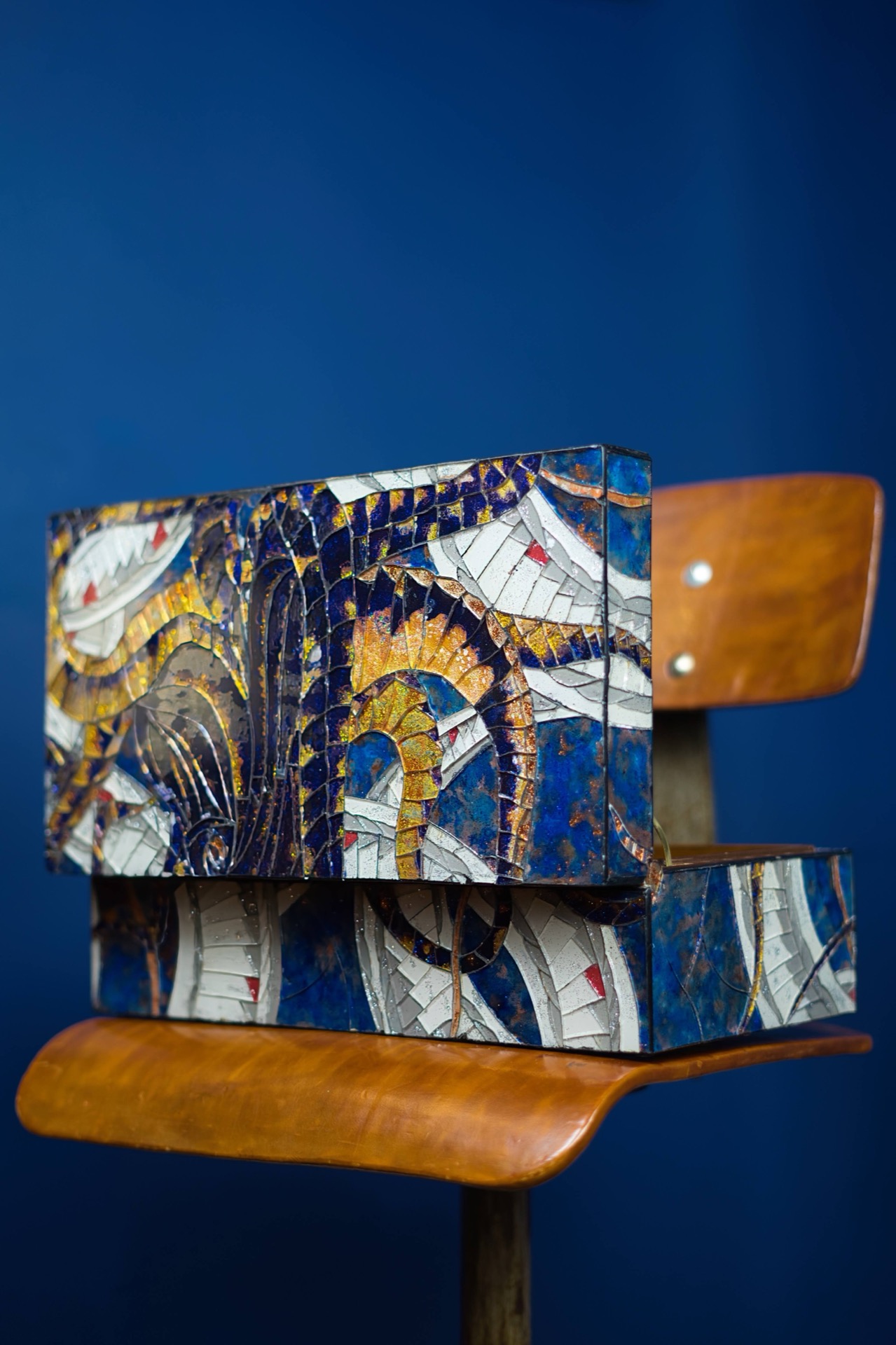 Objets précieux — Marqueterie de verre Norbert Alali Artiste